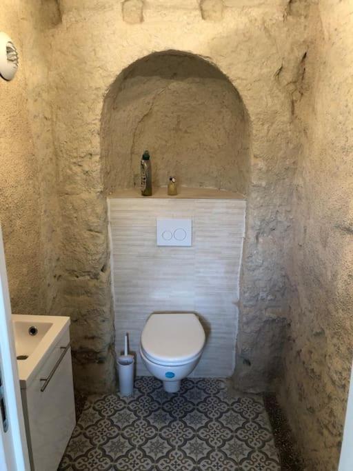 Nuit Insolite Dans Une Troglodyte ! Villa Nazelles-Negron Eksteriør bilde